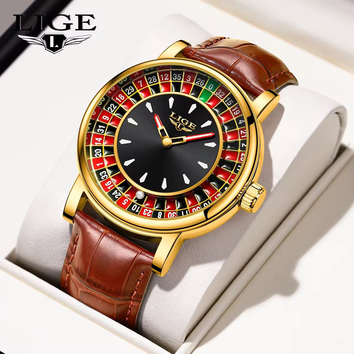RELOJ LIGE RULETA CASINO⌚